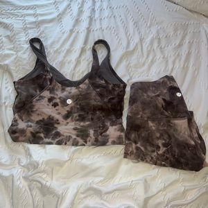 Lulu lemon Align top and align 7/8 leggings set